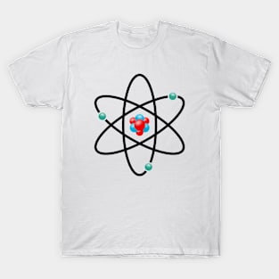 Physics Enthusiast Electrons Atoms Protons Quantum Physics T-Shirt